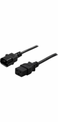 BlueWalker PowerWalker IEC 10A propojovací kabel C14 - C19