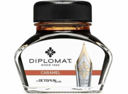 Diplomat Inkoust Diplo Octopus 30ml, hnědý, sklo