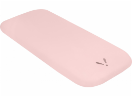 Piapimo Prostěradlo do kočárku 80 x 40 cm růžové s výšivkou kolekce SleepSweet