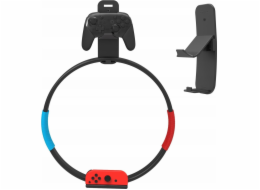 JYS nástěnný držák 2v1 pro podložku + kroužek-konektor pro Nintendo Switch / Switch OLED / P5243 / NS243