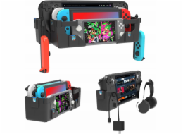 JYS Nástěnný držák pro Nintendo Switch / Switch OLED / Switch Lite / Steam Deck + příslušenství / Ns247