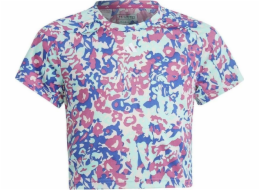 Adidas Dívčí tričko s potiskem adidas TR-ES Allover Print Jr HR5804