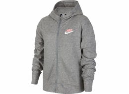 Nike Dívčí mikina Sportswear DA1124 091 DA1124 091 šedá S (128-137)