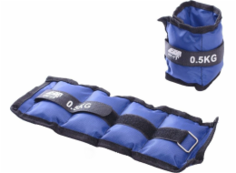 Victoria Sport Závaží na suchý zip 2x0,5kg modré