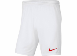 Nike Kraťasy Park III bílé velikosti M (BV6855 103)