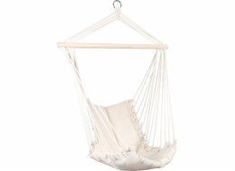 Royokamp Houpací křeslo Hammock brazilské 90x50cm přírodní bílá s všitým polštářem