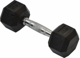 Eb Fit Šestihranná gumová činka 1 x 4 kg