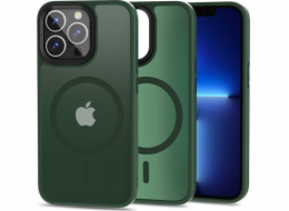 Tech-Protect Pouzdro Magmat MagSafe pro Apple iPhone 13 Pro, matně zelené