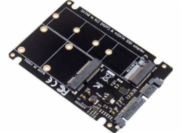 MicroConnect Adaptér 2,5" SATA na M.2 nebo mSATA SSD (MC-SSDSATACONV)