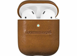 dbramante Copenhagen kožené ochranné pouzdro pro AirPods 1/2 hnědé