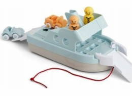 Viking Toys VIKING TOYS ECOLINE JUMBO LOĎ SE 2 AUTY A 2 FIGURKAMI