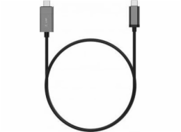 LMP Kabel USB-C - USB-C 1,8 m černý (LMP-USBC-MB18-SG)