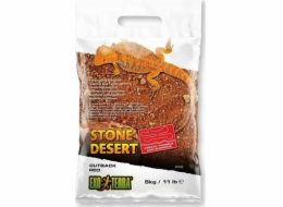Exo Terra Substrát Exo Terra Stone Desert, červená poušť, 10 kg
