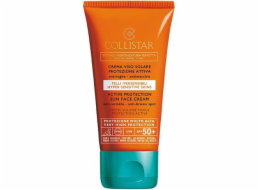 Collistar Speciale Abbronzatura Perfetta Active Protection krém na opalování na obličej SPF 50+ - opalovací krém proti stárnutí 50 ml