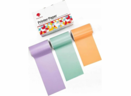 Phomemo Náhradní barevné papírové samolepky 3x role 50 mm pro Phomemo T02 / M02 PRO / M02X / Q12-RMSMLL