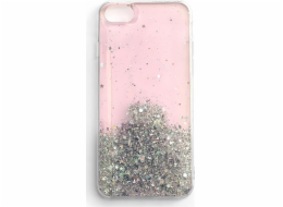 Wozinsky Wozinsky Star Glitter lesklý kryt s třpytkami Xiaomi Redmi K40 Pro+ / K40 Pro / K40 / Poco F3 růžový