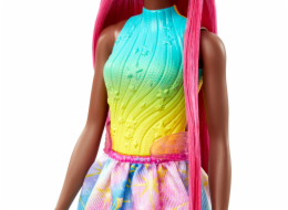 Mattel Panenka Barbie Jednorožec s dlouhými vlasy HRR01