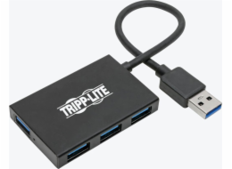 Eaton USB HUB 4portový tenký přenosný USB-A hub USB 3.2 Gen 1 hliníkové pouzdro U360-004-4A-AL