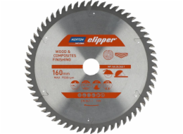 Norton Clipper KRUHOVÁ PILA NORTON 160 mm x 20 mm x 60 oz DŘEVO A KOMPOZITY ATB (2,2 / 1,6) N70184608089