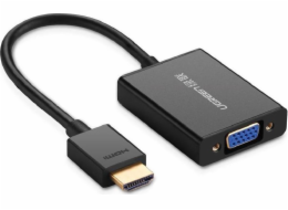 Ugreen HDMI - D-Sub (VGA) AV adaptér černý (UGR557BLK)