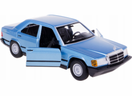 Bburago Kovový model Mercedes Benz 190E 1987 1:24 červený