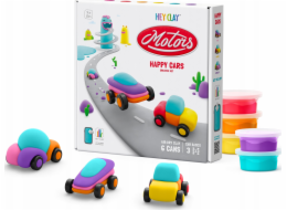 Tm Toys Hey Clay Plastelína Zábavná auta