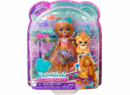 Mattel Panenka Deluxe Enchantimals Gepard