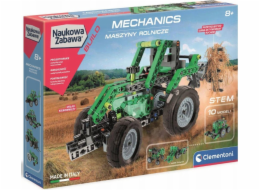 Clementoni Stavebnice Mechanická laboratoř Zemědělské stroje