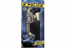Gonher Kovový policejní revolver s pouzdrem - 239880
