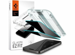 Spigen Ochranná skla Ez Fit pro iPhone 15 Pro, 2 ks, tvrzené sklo