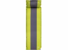 Nils Extreme Nc4349 Zeleno-šedá 193x58x3 cm Samonafukovací karimatka s polštářem