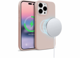Crong Magnetický kryt Crong Color Cover - iPhone 14 Pro MagSafe (pískově růžový)