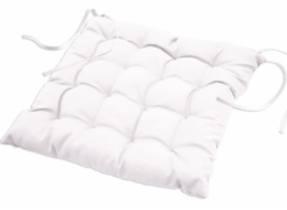 Douceur d`Interieur Interiérový design ESSENTIEL POLŠTÁŘ NA KŘESLO - BÍLÝ 40x40