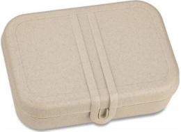 Koziol Svačinový box s oddělovačem Pascal L Nature Desert Sand 152700