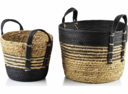 Affek Design BALI SADA 2 KOŠÍKŮ mořská tráva 33x33xV:26/24x24xV:21cm