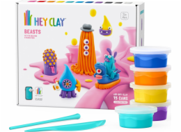 Tm Toys Plastelíny Hey Clay Bestie 15 plechovek