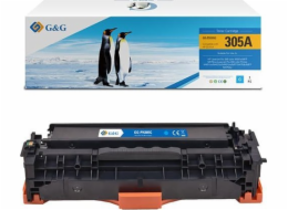 G&G Toner Toner kompatibilní s HP CE411A, NT-PH305C(CE411A), HP 305A, azurová, 2600 s