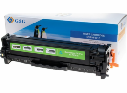 G&G Toner Toner kompatibilní s HP CF381A, NT-PHF381C, HP 312A, azurová, 2700 s