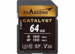 ExAscend Paměťová karta Catalyst SDXC 64GB Class 10 UHS-I/U3 V30 (EX64GSDU1)