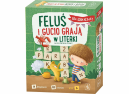 Nasza Księgarnia Naše knihkupectví Feluś a Gucio hrají hru s abecedou