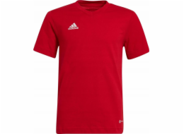 Adidas Dětské tričko Entrada 22 Tee červené HC0446 128cm