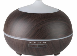 Activeshop Aroma difuzér zvlhčovač vzduchu SPA 06 TMAVÉ DŘEVO 400 ml + časovač