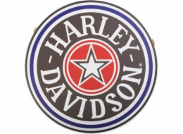 Activeshop KULATÝ DEKORATIVNÍ TALÍŘ HARLEY HD002