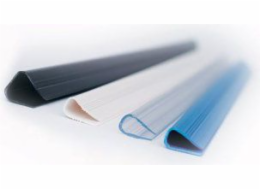 Fellowes RELIDO: Průhledná svorka na vazbu dokumentů 9-12 mm, 50 ks. (5384401)