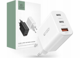 Tech-Protect Nabíječka TECH-PROTECT NC30W 3PORTOVÁ SÍŤOVÁ NABÍJEČKA PD30W/QC3.0 BÍLÁ