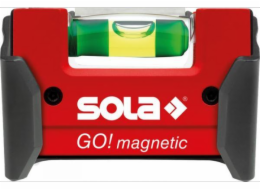 Sola Miniaturní magnetická vodováha Magnetický klip Go 7,5 cm Sola
