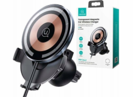 Usams Držák do auta US-CD164 15W indukční magnetický 2v1 do mřížky