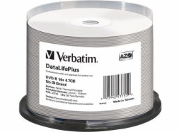 Verbatim DVD-R 4,7 GB 16x 50 ks (VERDVD44976)