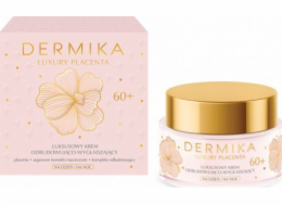 Dermika Luxury Placenta 60+ Luxusní regenerační a vyhlazující denní a noční krém 50ml