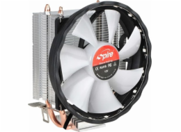 Spire Chladič CPU Spire XERUS 200 Ventilátor procesoru 12 cm Černá, Stříbrná 1 ks.